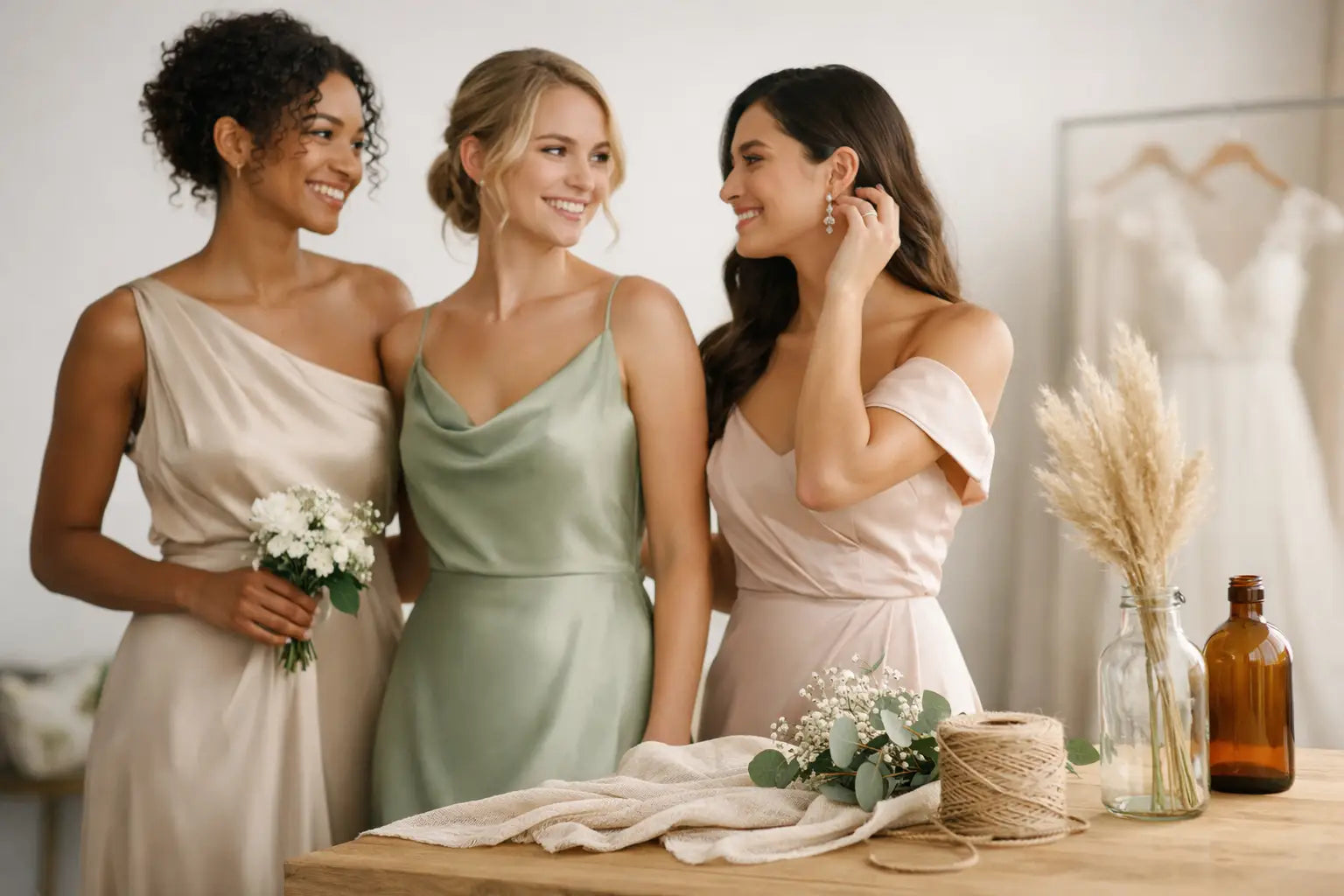 sustainable bridesmaid dress brands Love Shack Fancy Rialto Maxi Yellow – shortandsweethire