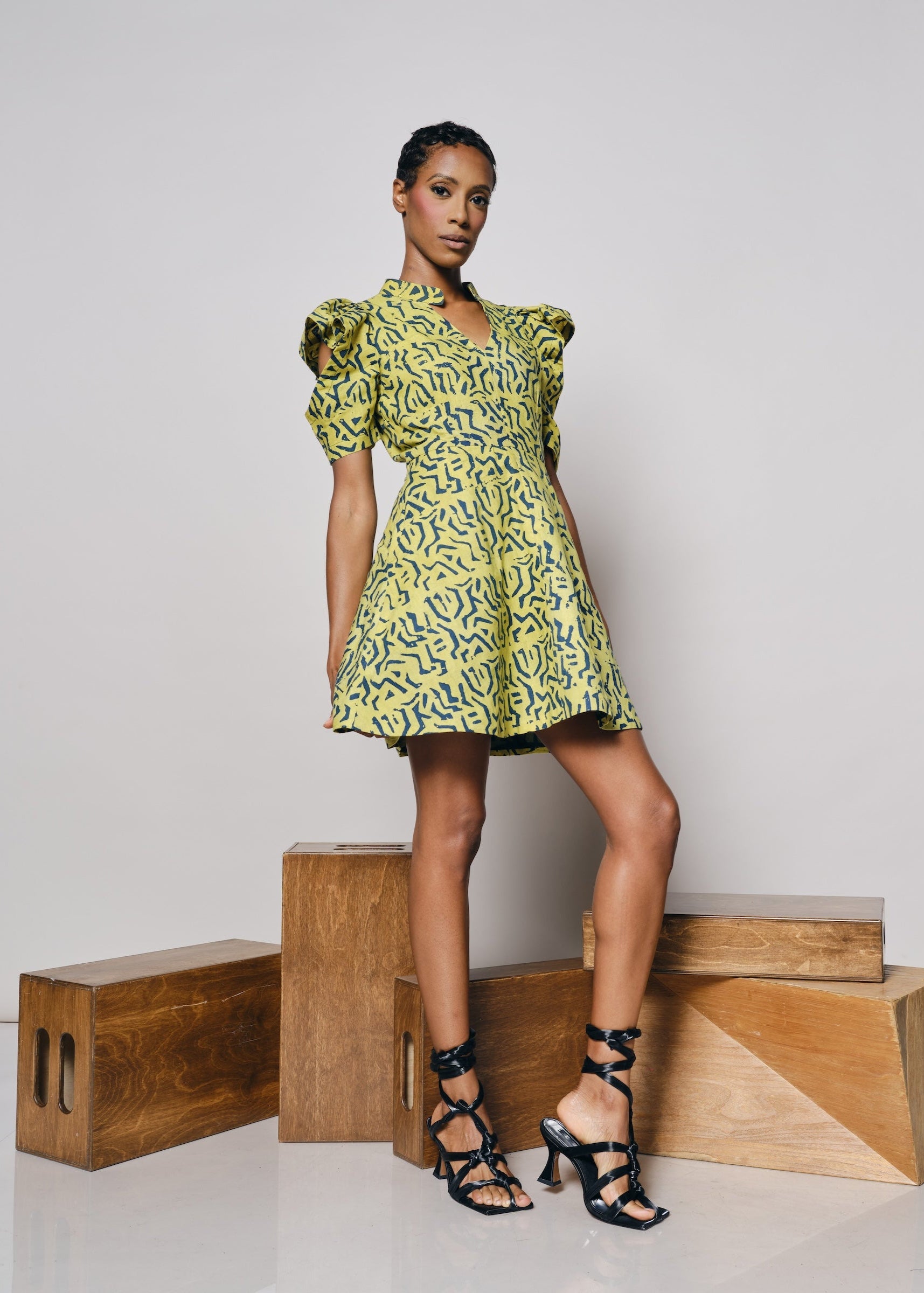 dress dress dress Mali AUTOMNE HIVER 2025-26 CHICAGO CUT STEAKHOUSE - Fully Lined * Non Color:Bermuda Blooms