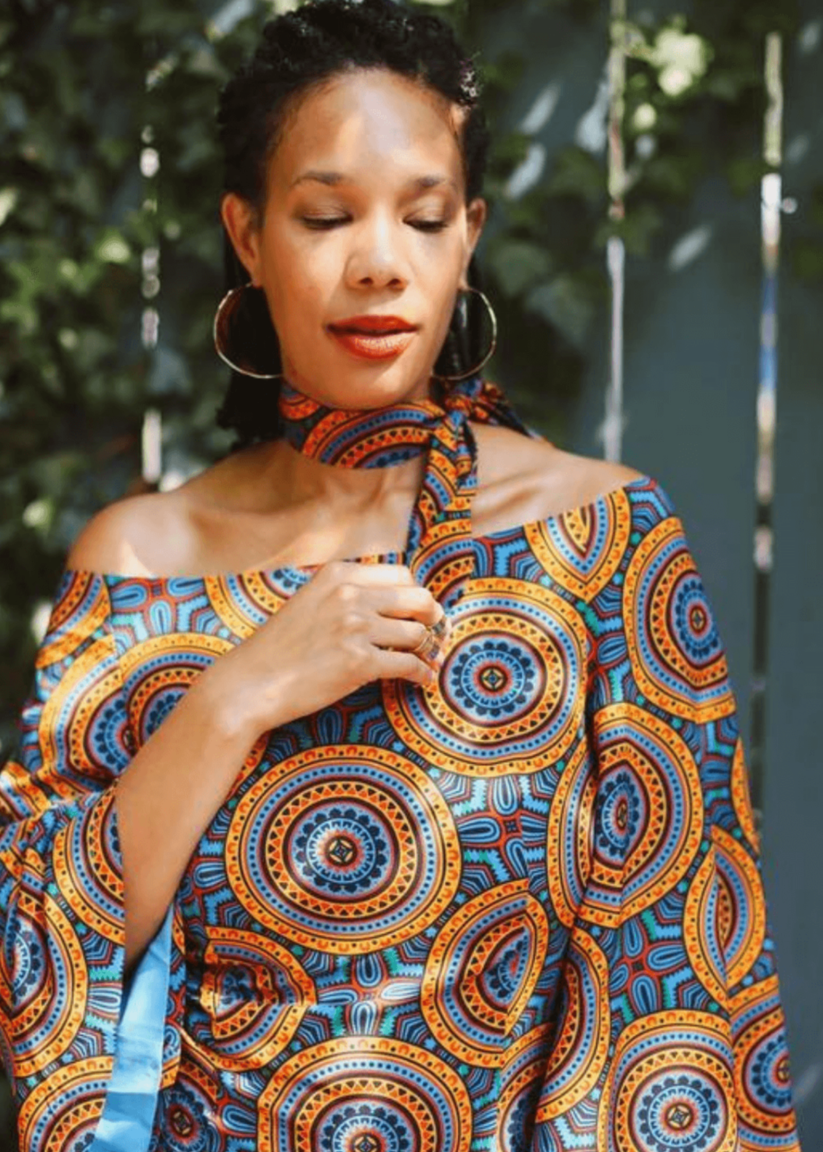 Aqua Blouse | Women's Tops | KAHINDO