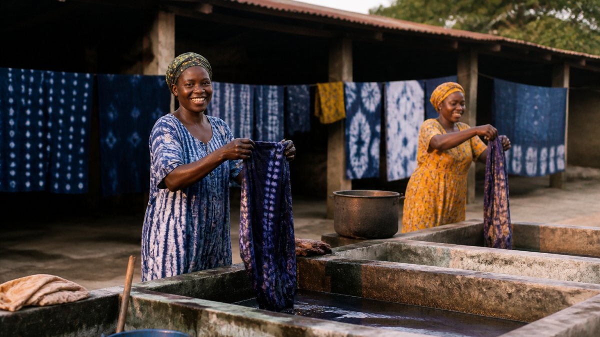 How to Care for Hand-Dyed African Garments