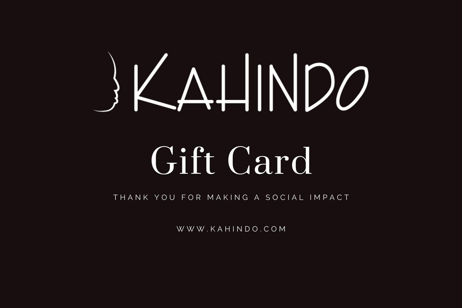 Gift Cards - KAHINDO