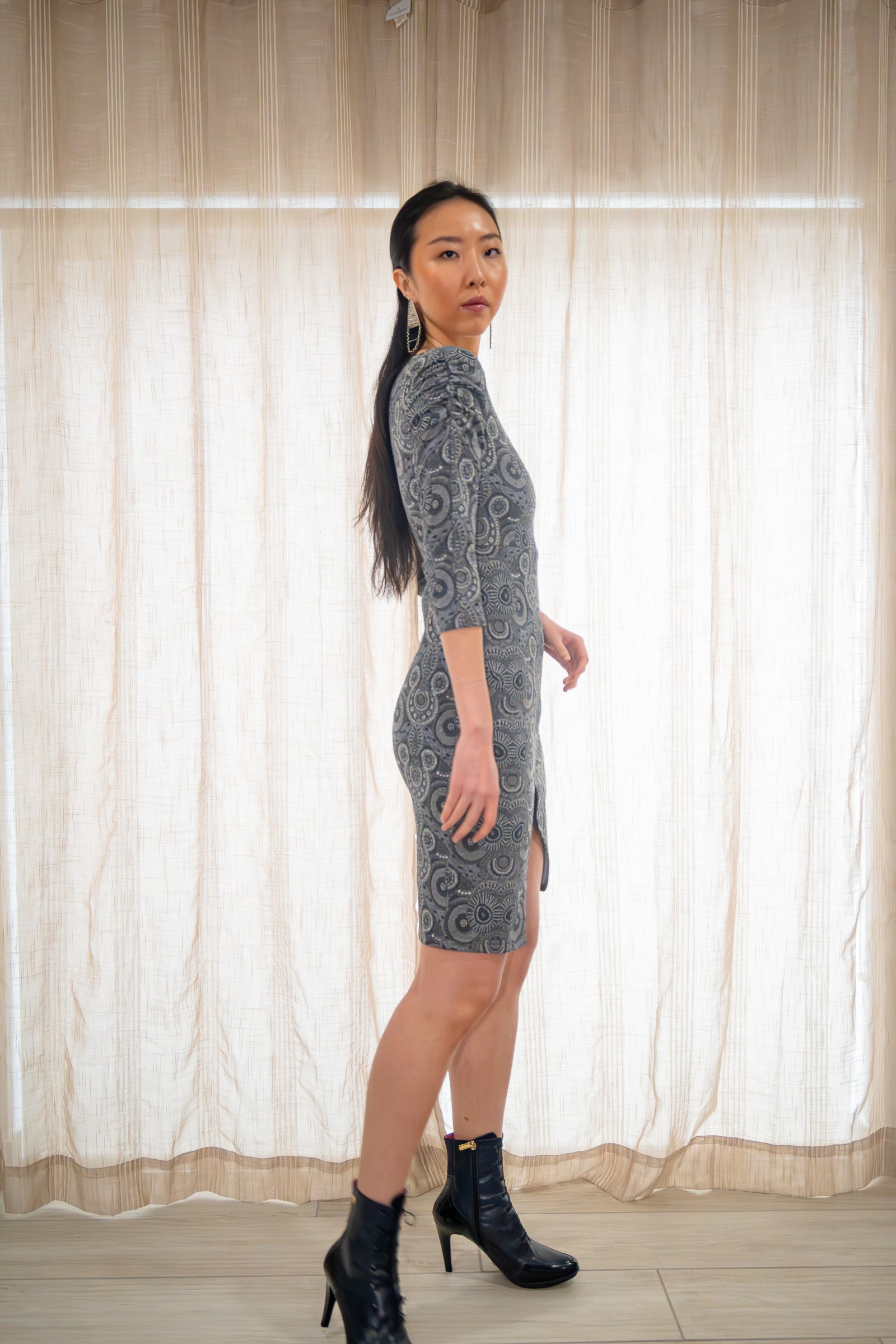 Grey Tunis Dress