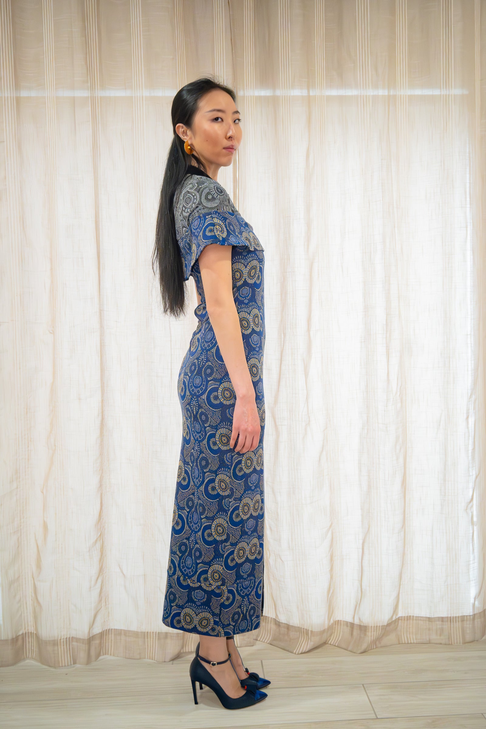 Blue Luanda Dress